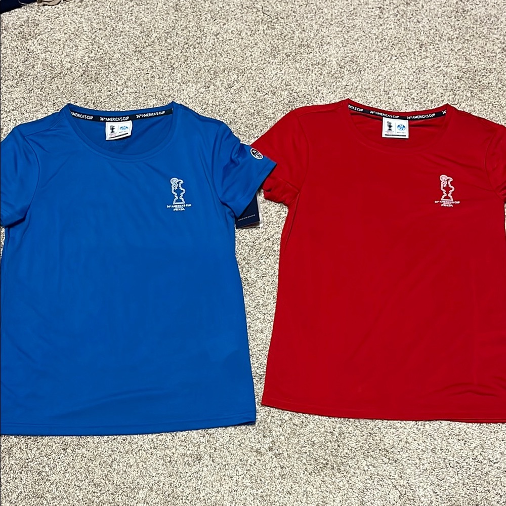 NWT Set of 2 North Sails America’s Cup Prada Shirts